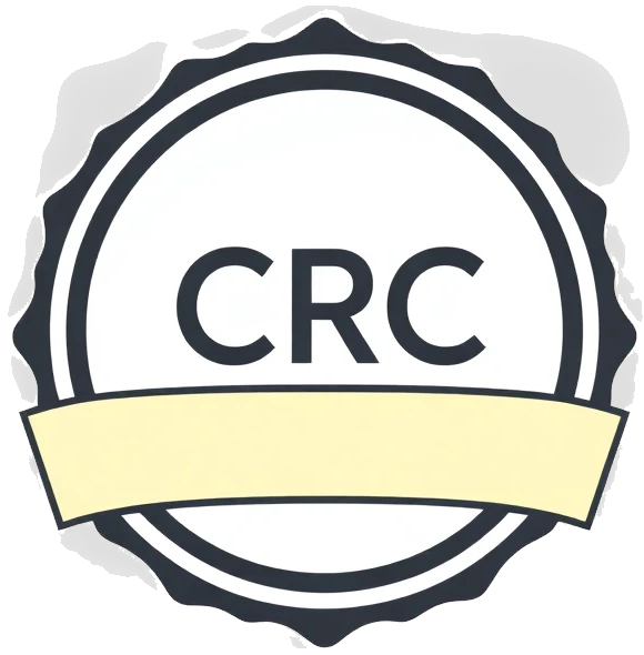 Ícone de certificado CRC