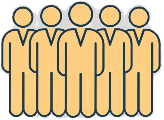 Ícone de equipe especializada